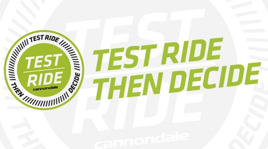 Cannondale Test Ride And Decide 